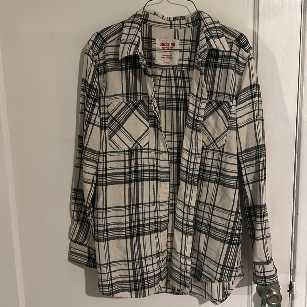 Plaid button up
